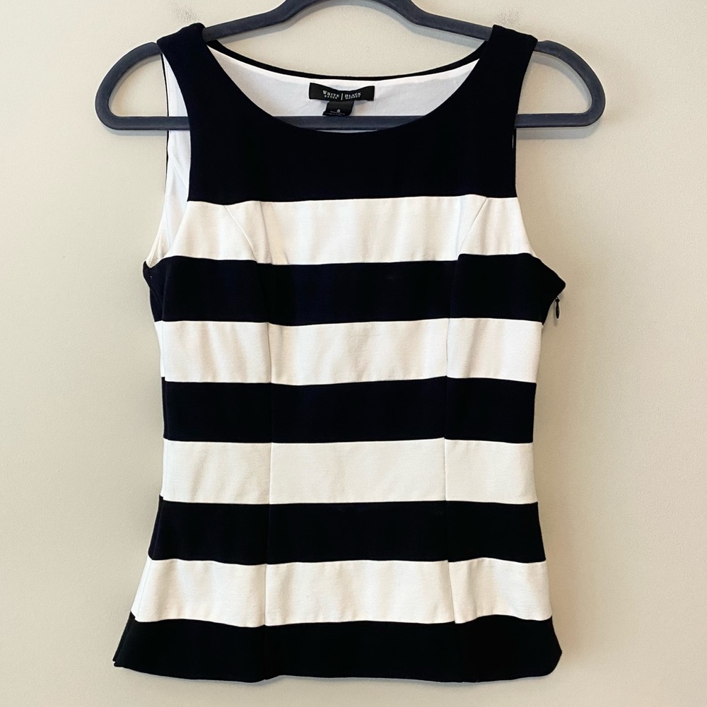 WHBM Striped Top